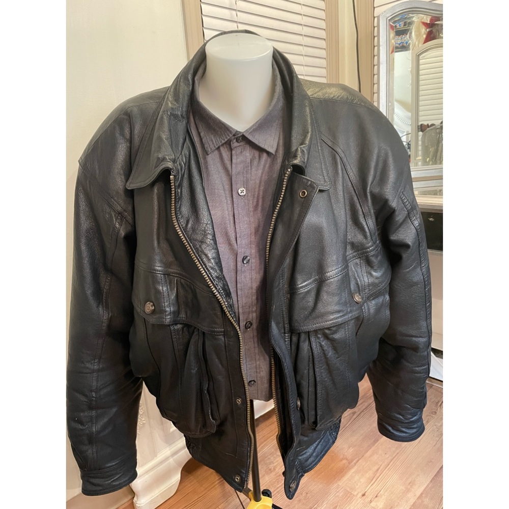 VINTAGE COSA NOVA Men’s Leather Jacket